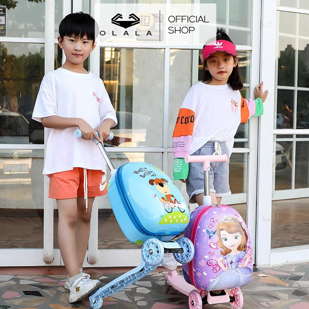 KODE Y7T Olala Koper Scooter Anak Berkarakter Unik  SH12