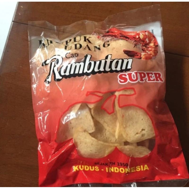 

KRUPUK UDANG RAMBUTAN SUPER 250 GR