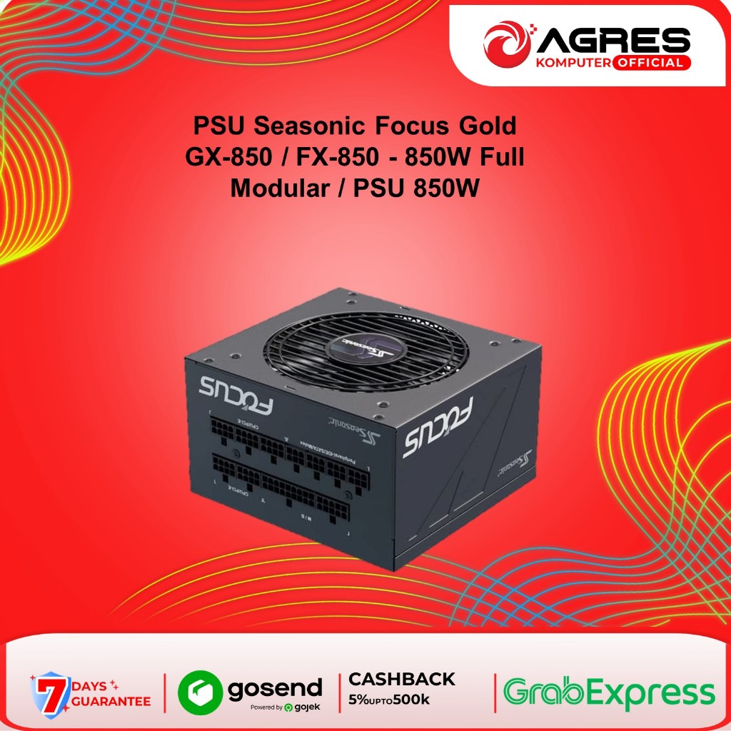 PSU Seasonic Focus Gold GX-850 - 850W Full Modular / PSU 850W