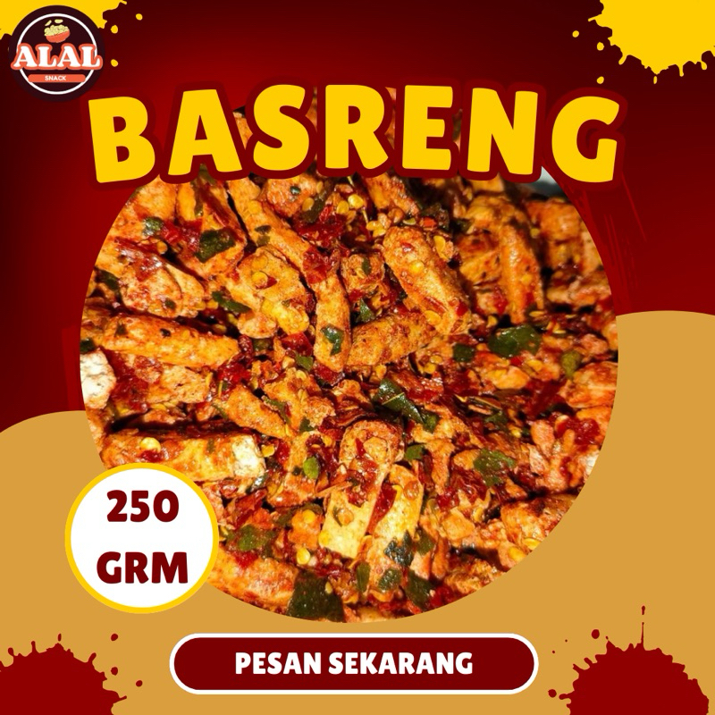

[ALAL SNACK] Basreng pedas daun jeruk / Basreng 250gr / Snack kiloan