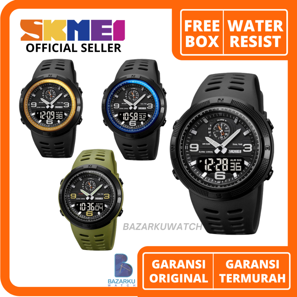 Jam Tangan Pria Skmei 1655 Jam Tangan Sport Pria Skmei Jam Tangan Skmei Pria Jam Skmei Pria Original