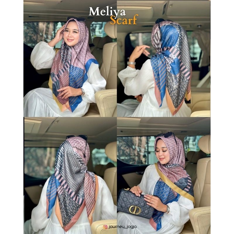 Hijab Segiempat Journey Scarves Meliya