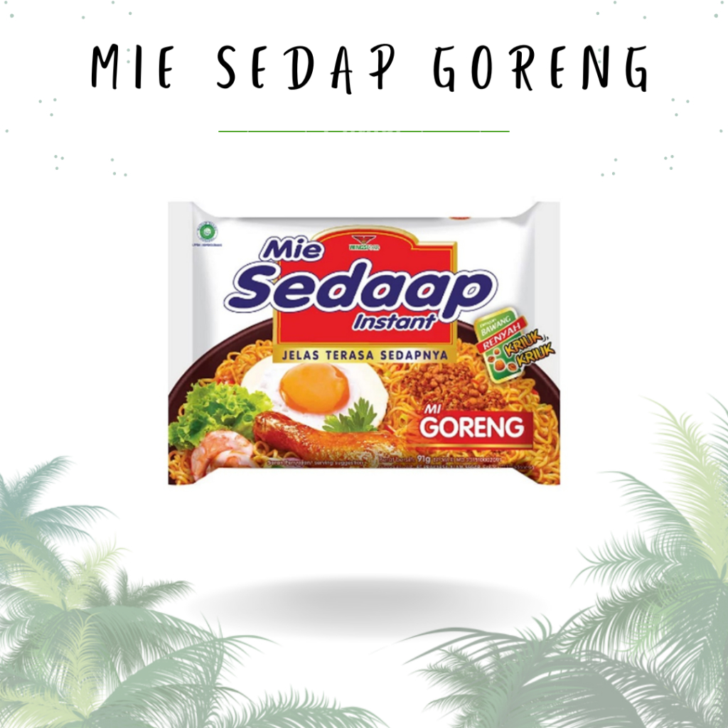 

MIE SEDAAP GORENG 90 GR | MIE INSTANT