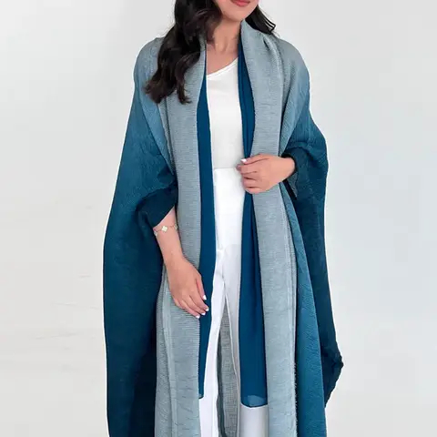 JUBAH KONTRAS WANITA DUBAI / GAMIS KIMONO WANITA TURKI / GAMIS KIMONO MODERN ISLAMIC WOMEN