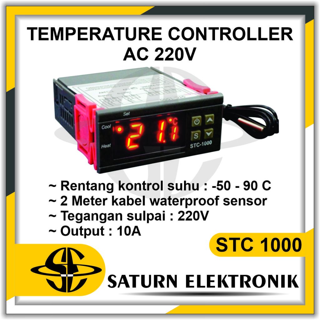 Thermostat Hygrostat Digital STC-3028 & STC-1000