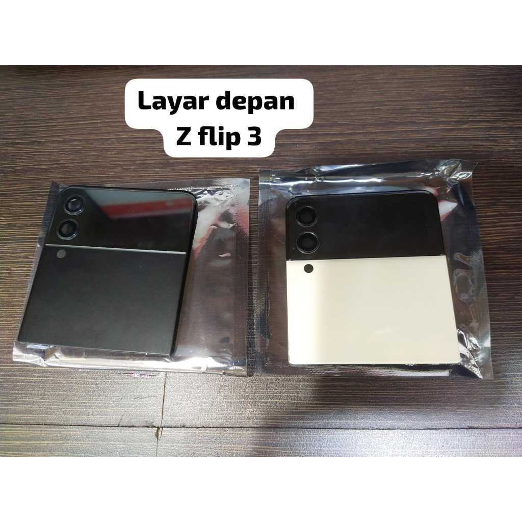 LCD LAYAR DEPAN Z FLIP 3 ORI COPOTAN