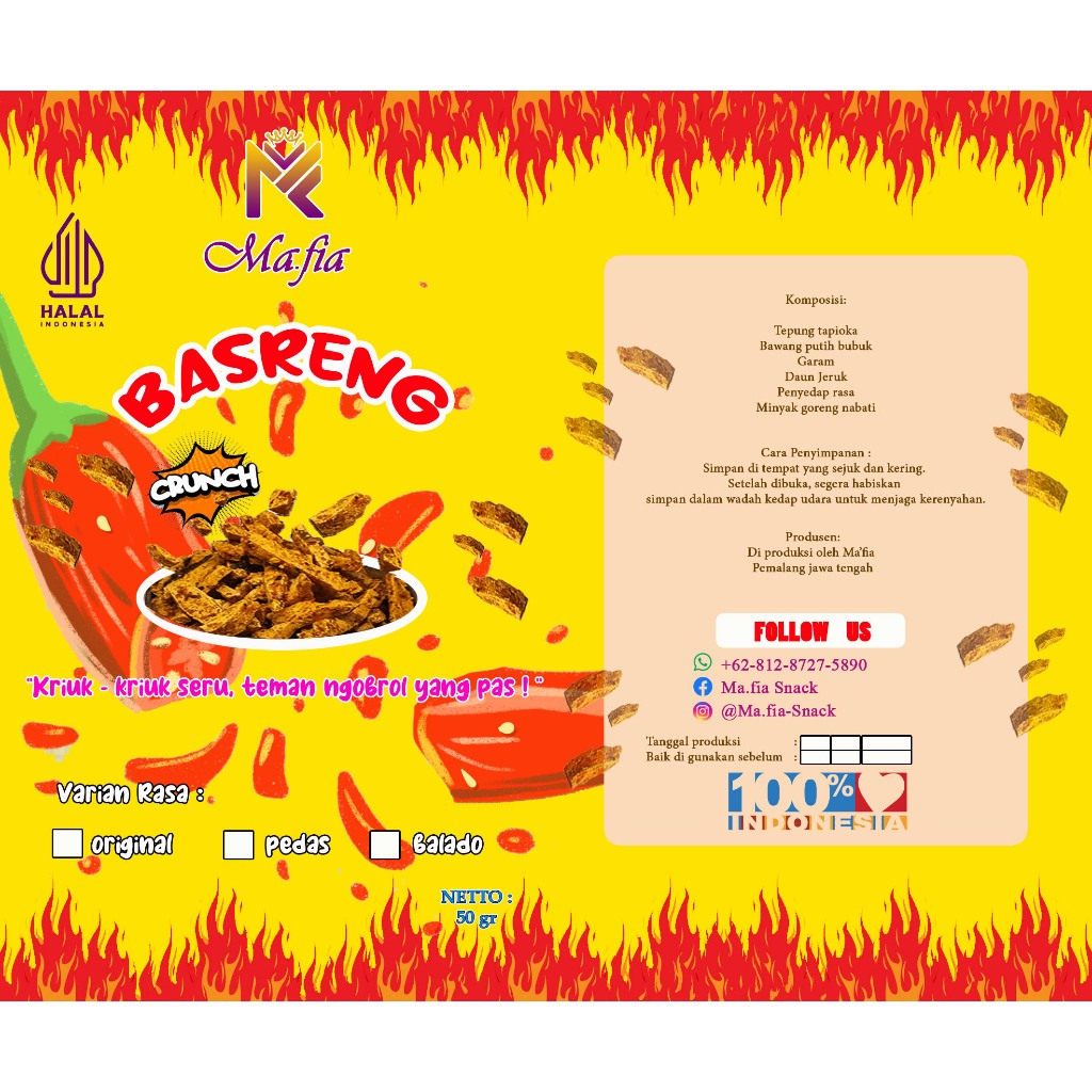 

desain kemasan standing pouch