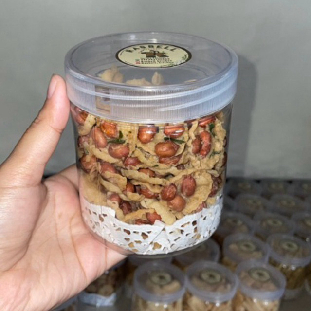 

Peyek koin in jar || 200gr