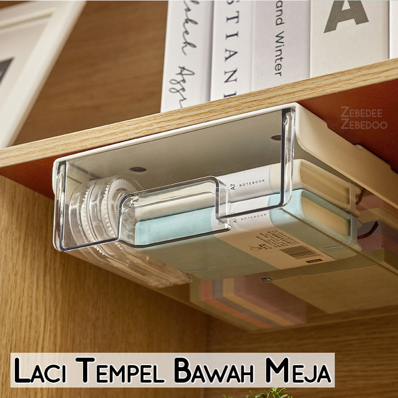 Zebedee Zebedoo - Laci Tempel Bawah Meja Minimalis