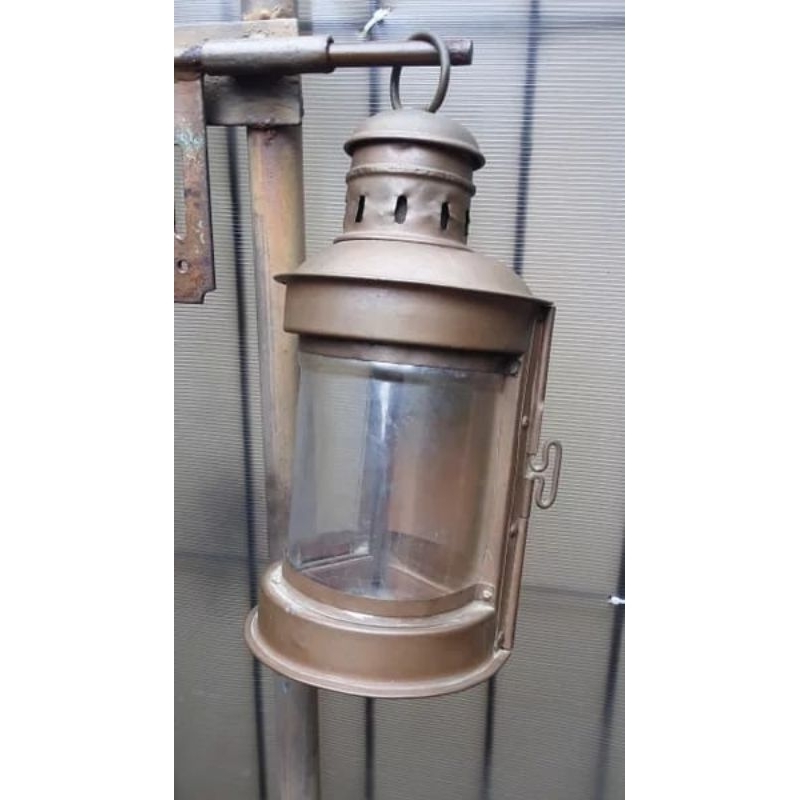LAMPU KUNINGAN ANTIK LAWAS KUNO JADUL