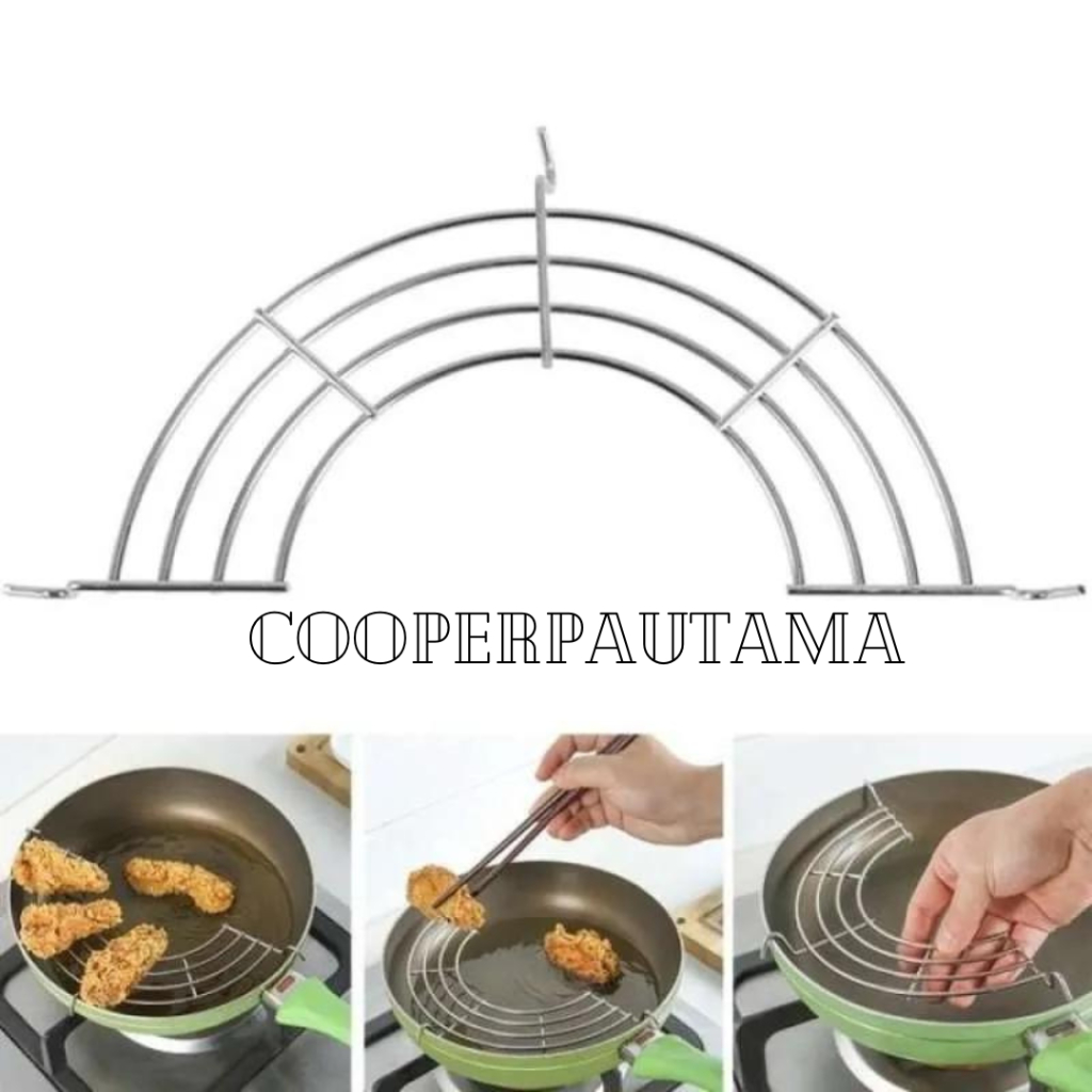 Tatakan Panci wajan teplon saringan minyak||