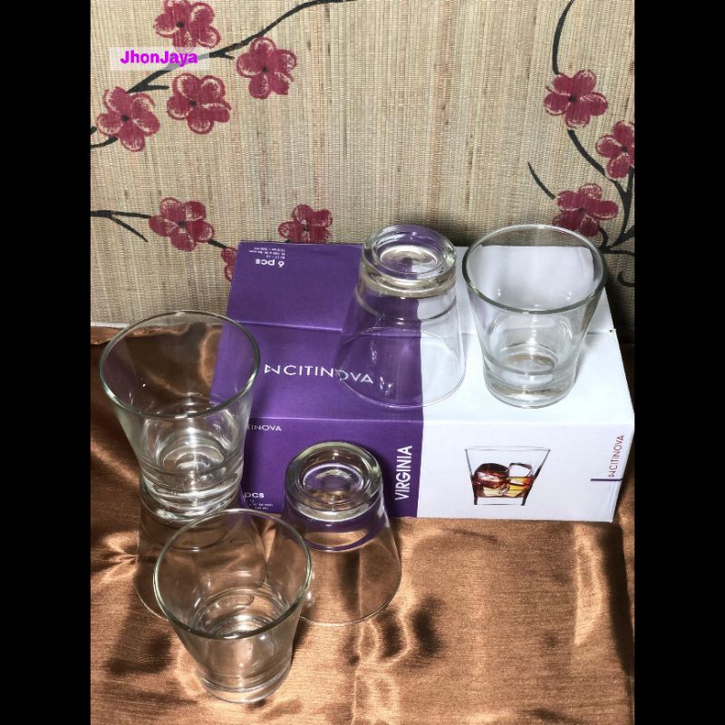 Citinova Gelas Kaca Virginia 6 pcs