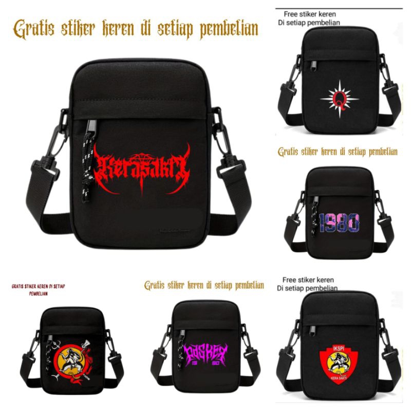 SLING BAG IKS PI KERA SAKTI // TAS SLEMPANG WARGA IKS PI // TAS IKS PI PASKER 1980