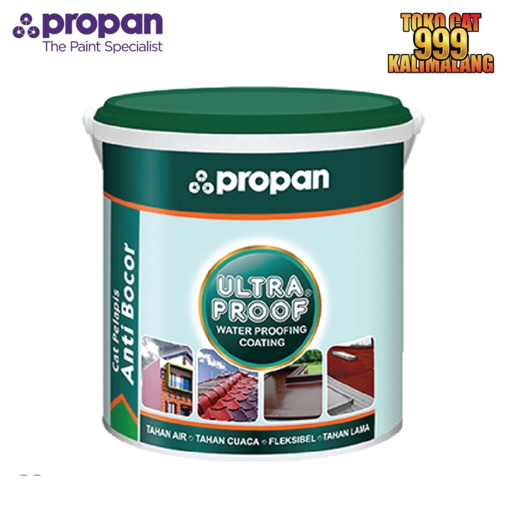 Cat Tembok Rumah Waterproof Anti Bocor Propan Ultra Proof Warna 20 Kg