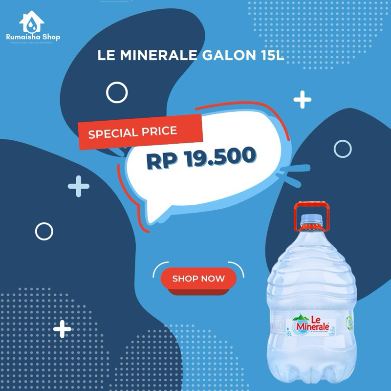 

le minerale 15 liter