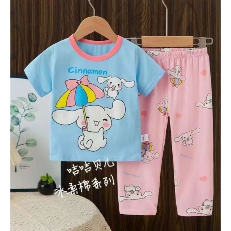 Baju Tidur Anak Piyama Organik Premium Jijibeier