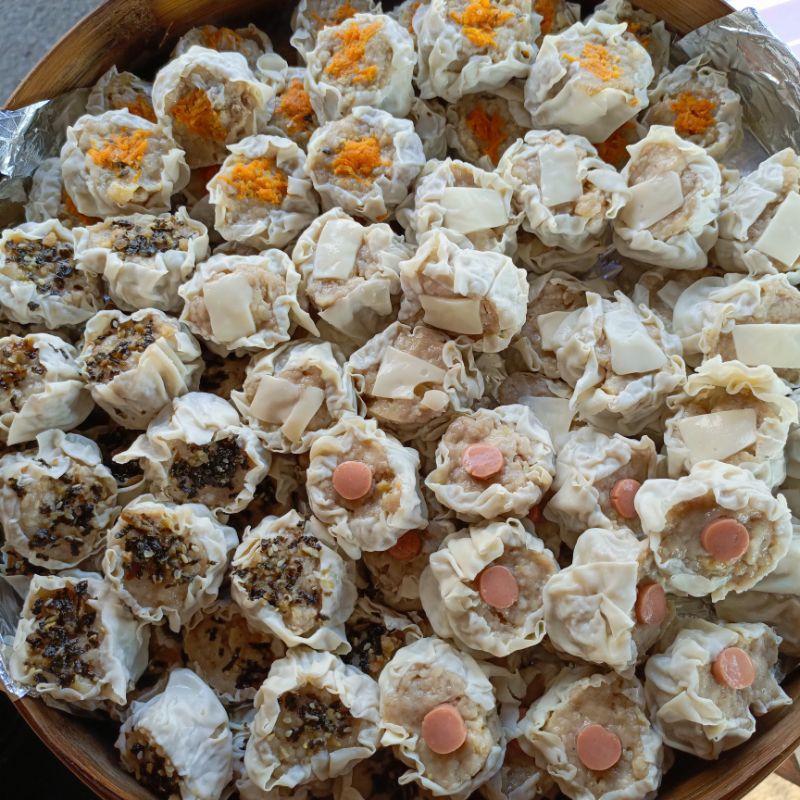 

Siomay Ayam Dimsum(toping rumput laut)