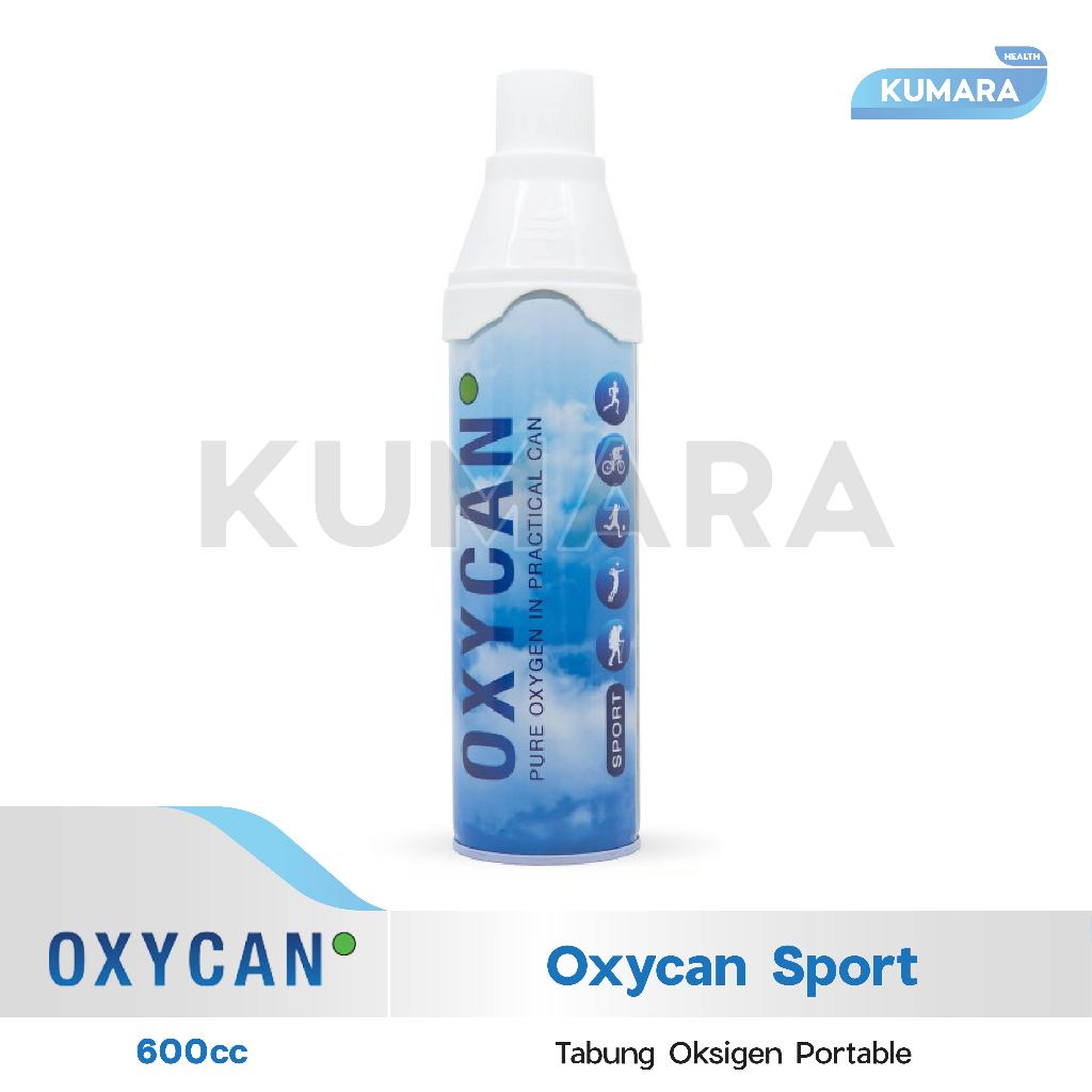 SAMATOR - Oxycan Sport 600cc / Tabung Oksigen Portable