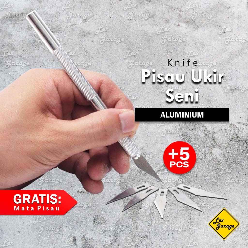 

Pisau Cutter Pen Ukir Set Kayu Buah Sayur Seni Crafting Art Knife