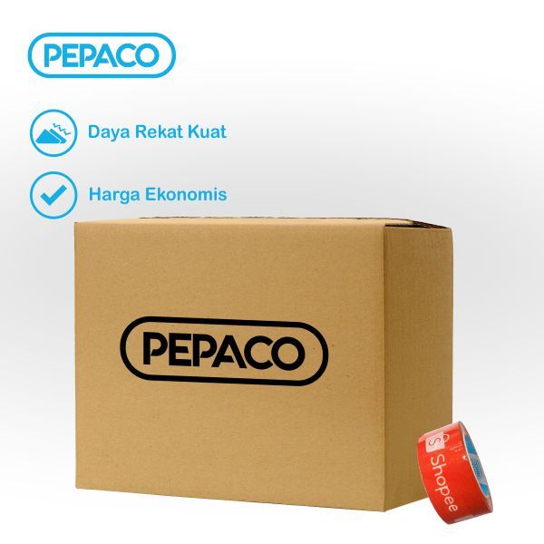 

Lakban Premium Printing, 48 MM x 50 M, Tebal Super Rekat, 1 Dus