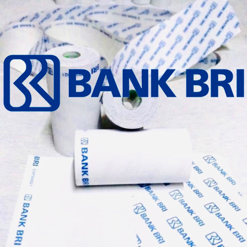 

HARGA 10 Roll - KERTAS THERMAL BANK BRI muat 58X30 57X30 58mm