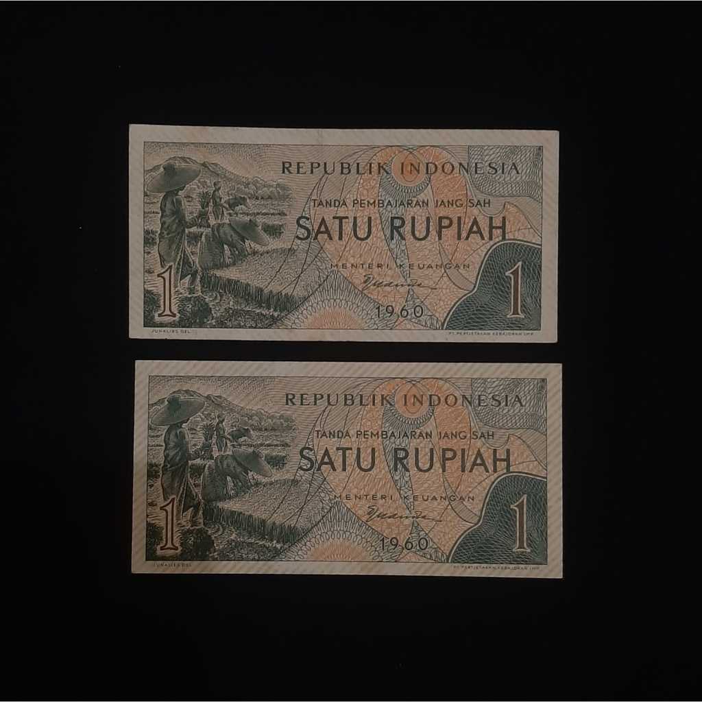 Uang Kuno 1 Rupiah Sandang Pangan Tahun 1961