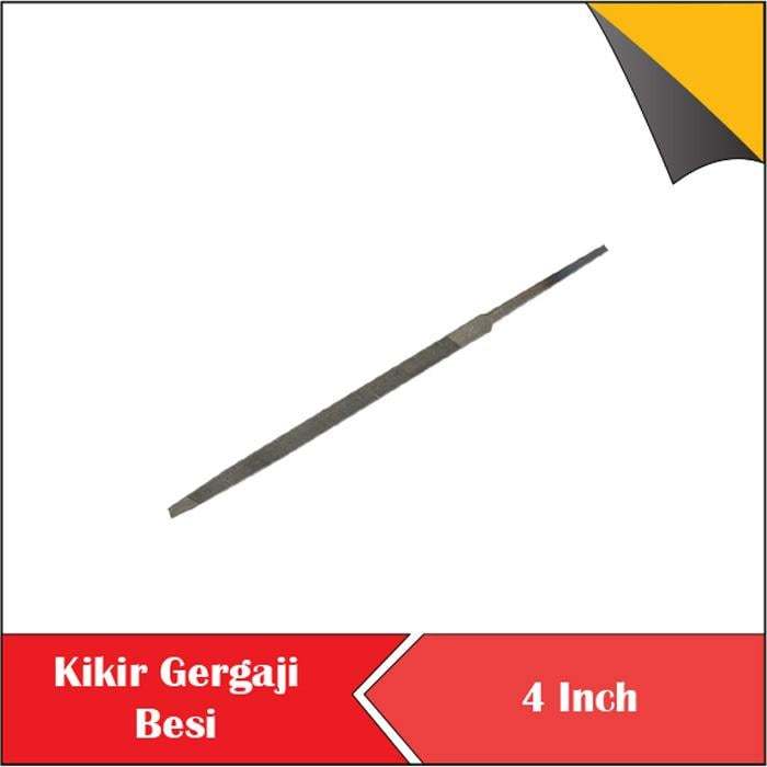 KIKIR GERGAJI BESI KAYU TANPA GAGANG KIKIR KECIL 4 inch SLIM TAP