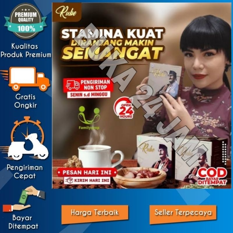 Coffe Rube Original Herbal Stamina Pria Tahan Lama Kopi Rube Asli