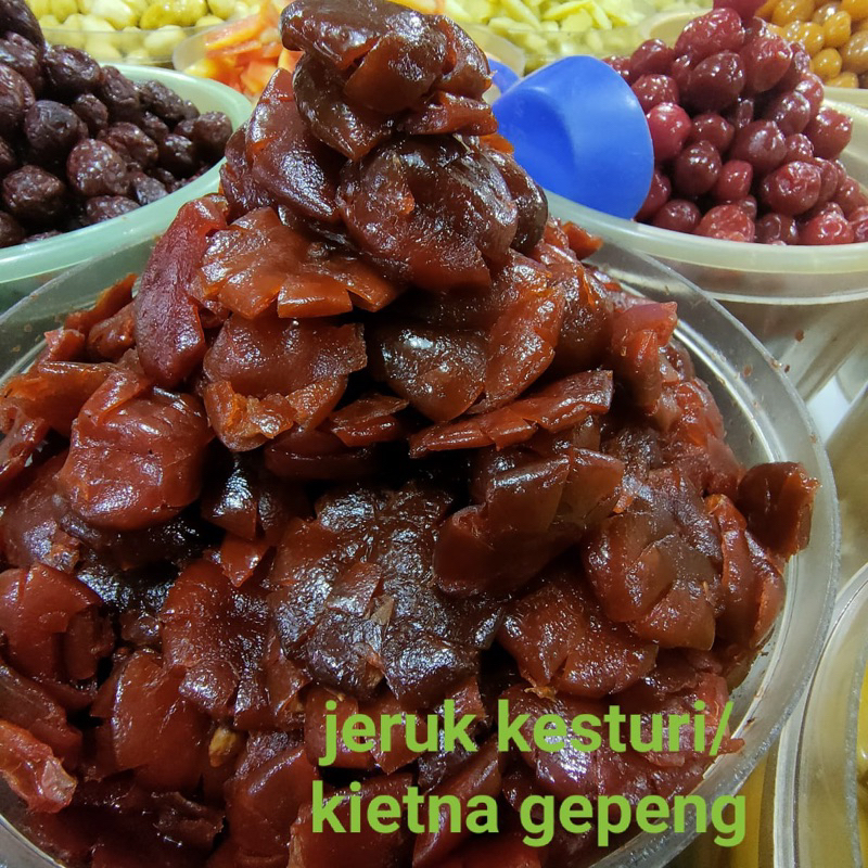 

Manisan Kietna / Jeruk kesturi 500gr