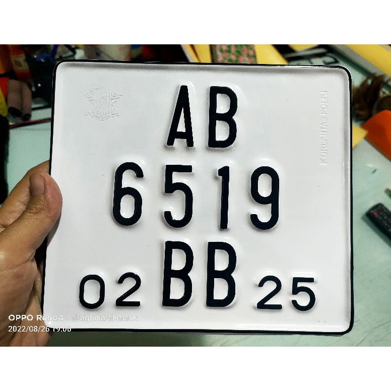 TERBARU PLAT MOTOR NOMOR VESPA PRIMAVERA S15 sprint s15 GTS IGET KLASIK JADUL SCOOPY FAZZIO FINO PCX