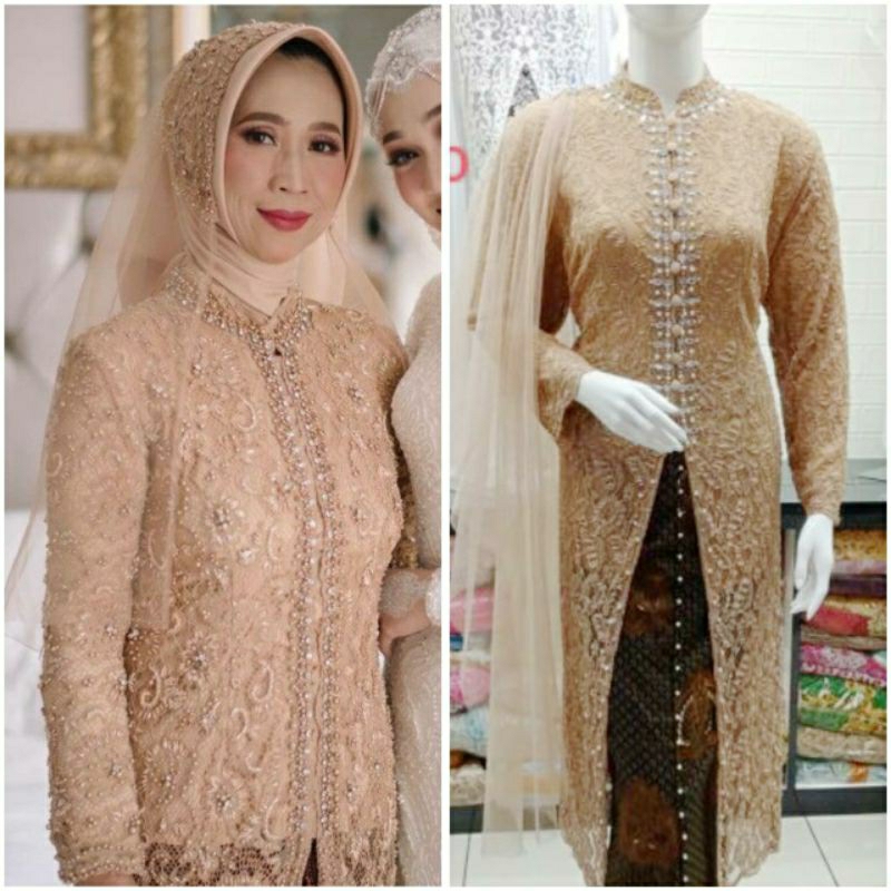 CODKebaya Ibu Besan | Kebaya ibu pengantin |kebaya full payet | kebaya brokat besan | kebaya tanah a