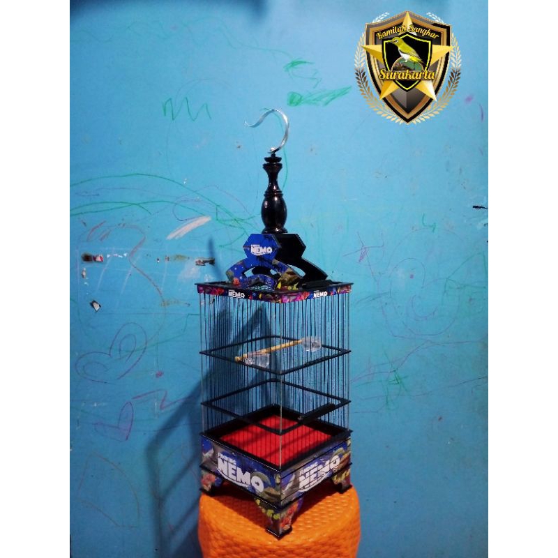 sangkar replika pcmi cungkok pleci finising