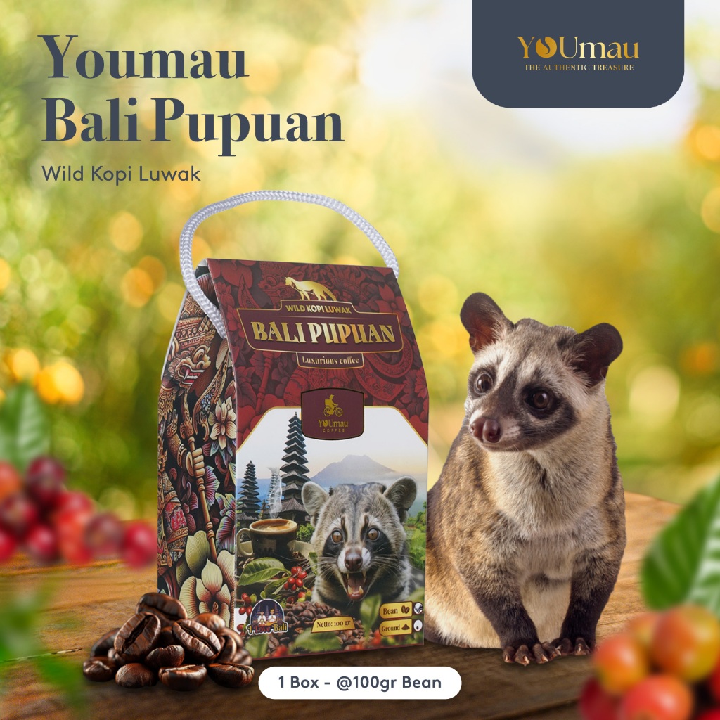 

YOUmau Kopi Luwak Bali Pupuan Tali (BEAN)