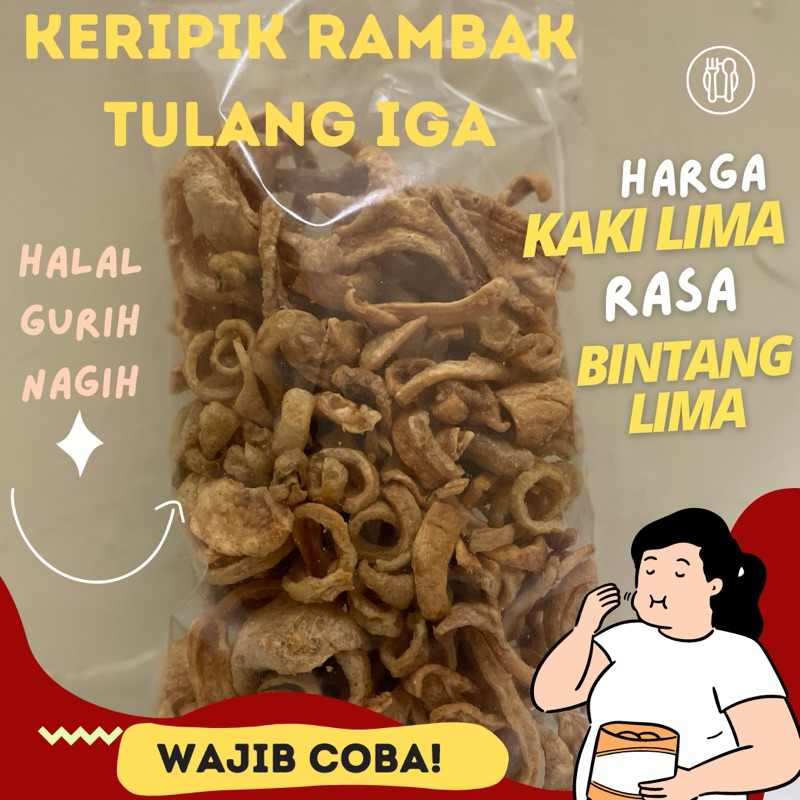 

KRIPIK RAMBAK TULANG IGA SAPI 100gr