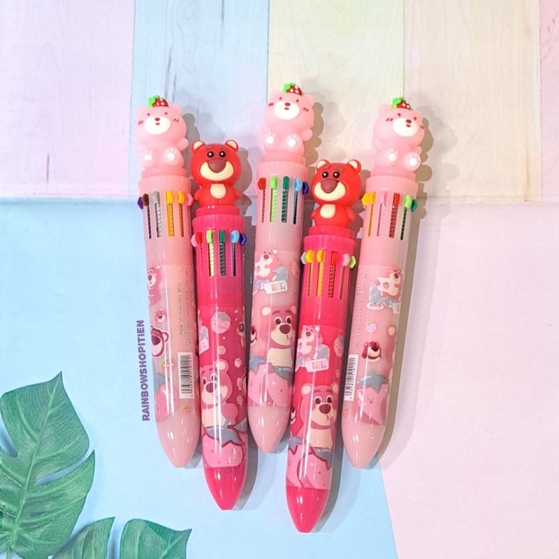 

Pulpen Lotso / Pen Lotso Warna Warni 10 warna (053)