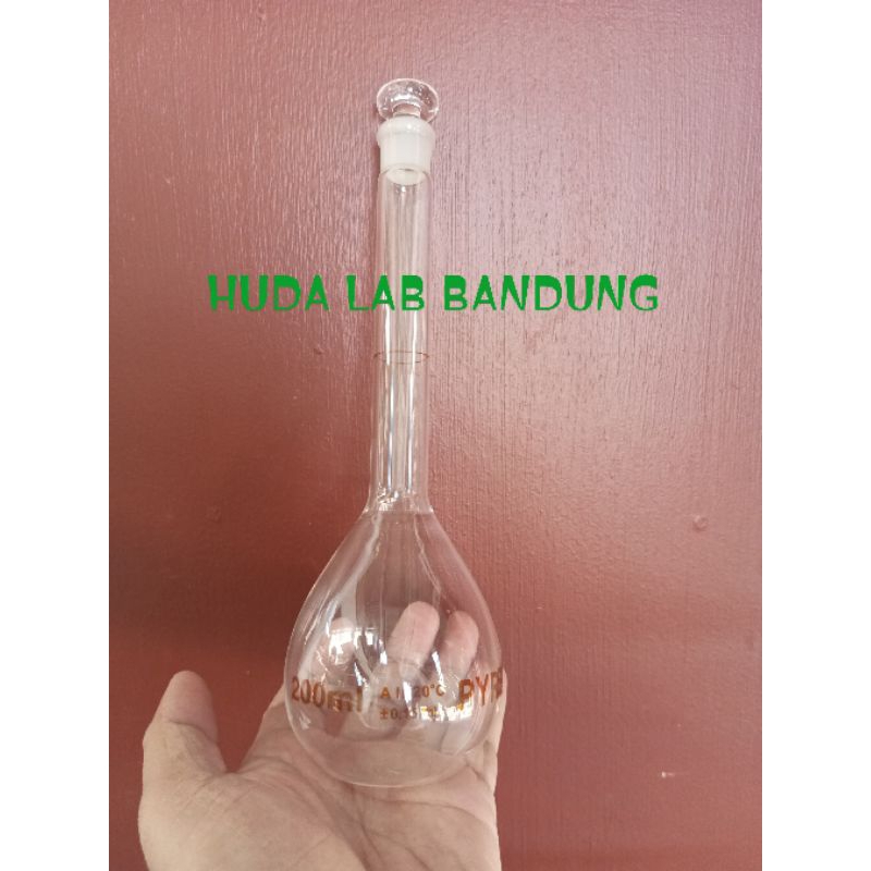 labu ukur 200ml pyrex grade A