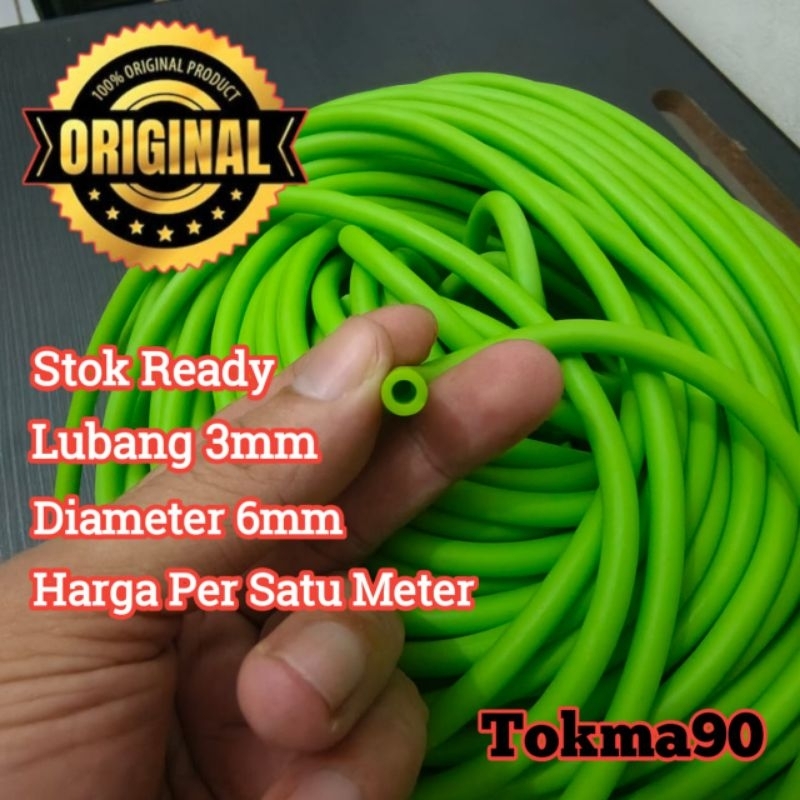 Karet Ketapel Ikan 6mm Original Slingshot Ikan 6 mm