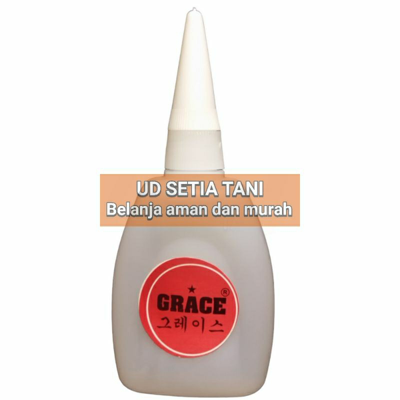 

[COD]Lem Setan 3 Detik Grace Cyanoacrylate Adhesive Besar/Jumbo[1Pcs/botol 48gr]