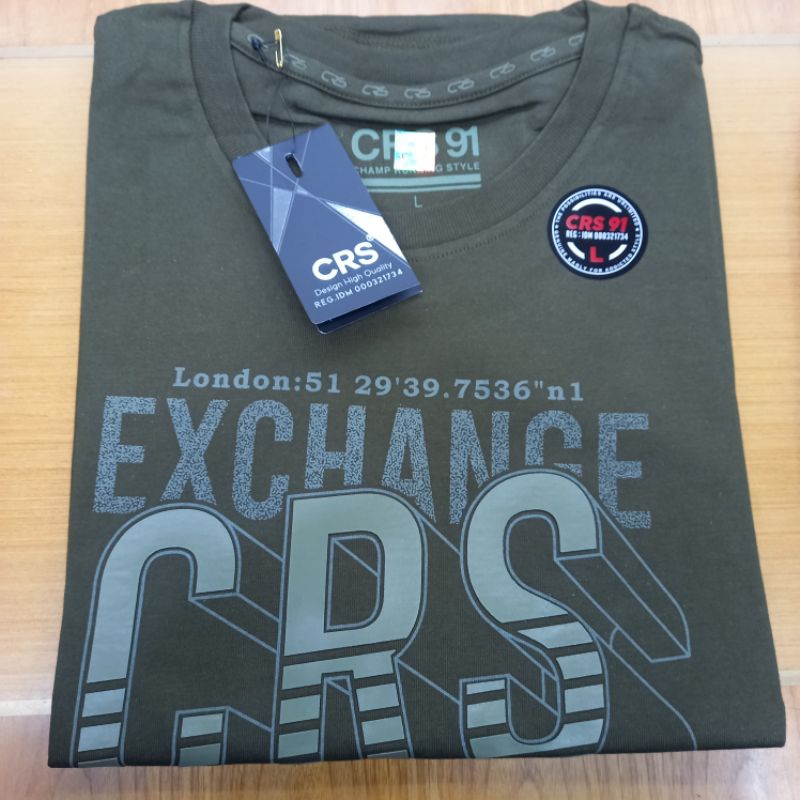 kaos pria dewasa kaos crs 91 ori kaos distro terbaru terlaris