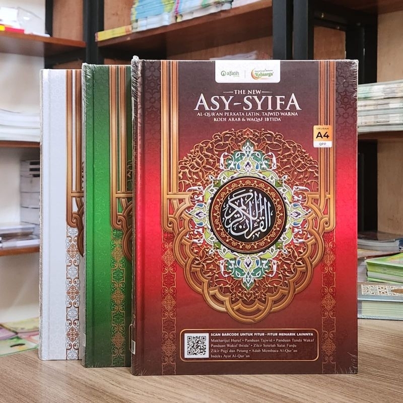 Alquran Asy Syifa A4 - Alquran Terjemah Perkata - Alquran Latin Tajwid