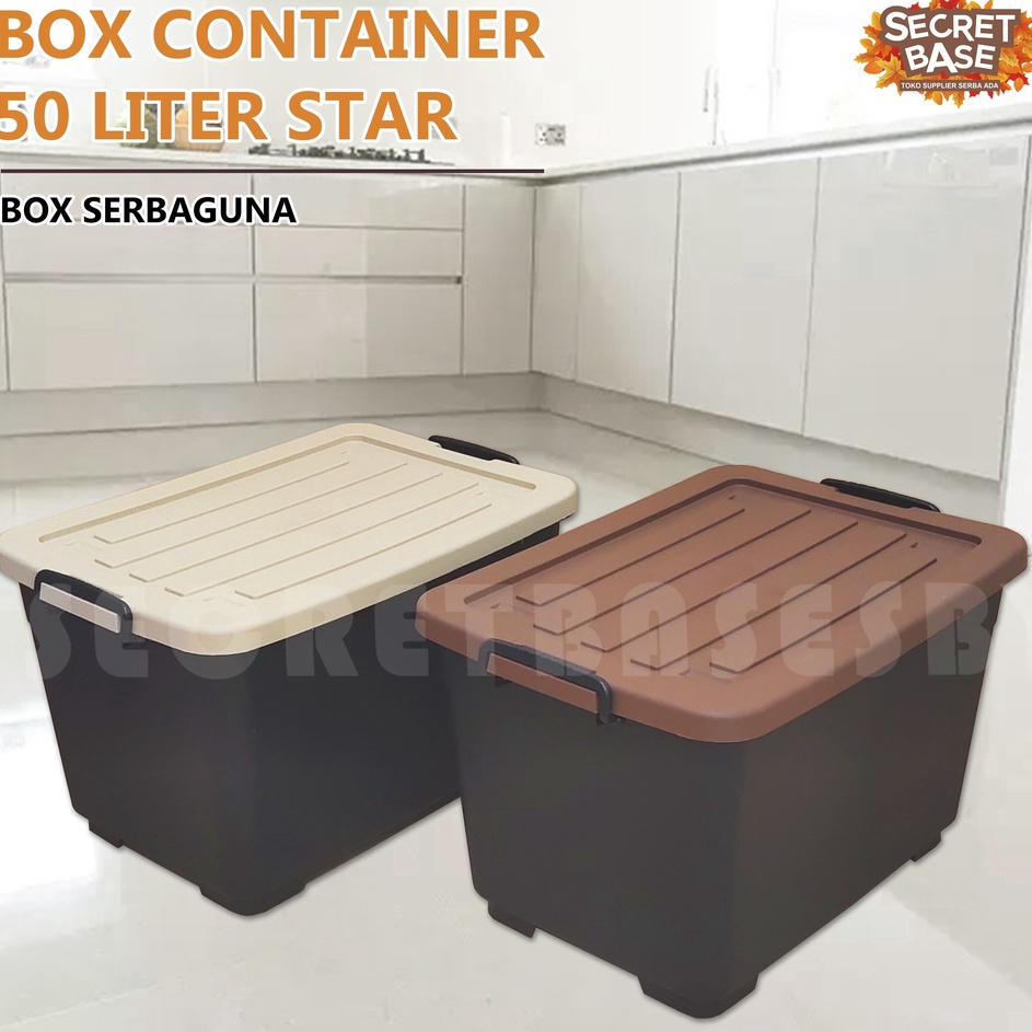 Model Baru BOX STAR 5 LITER  RODA  Kontainer Box Plastik  Container Box