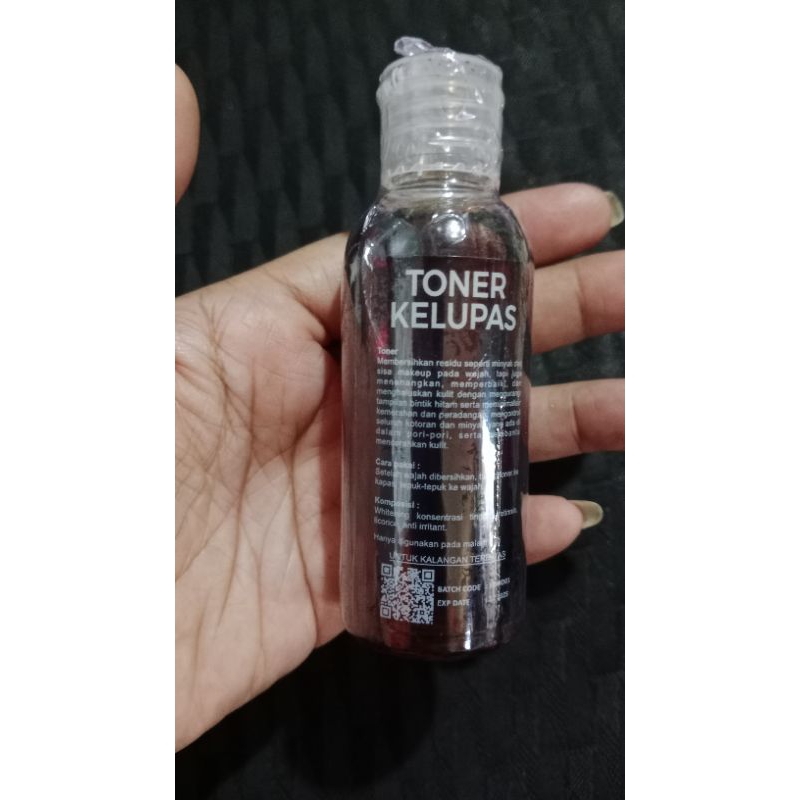 Toner kelupas wajah