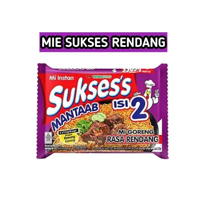 

Mie Sukses isi 2 Rasa Rendang 130g