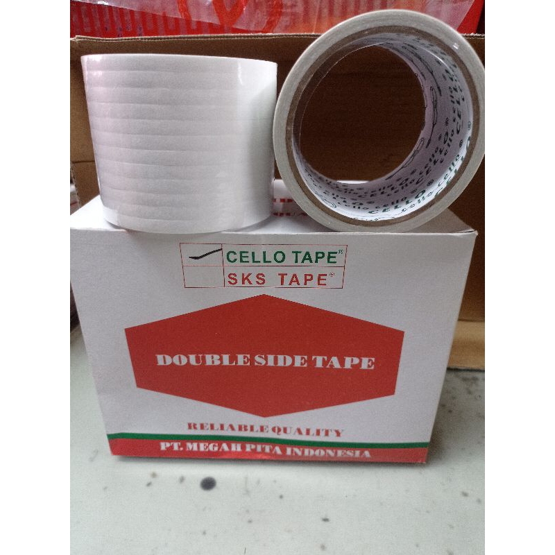 

Double tape SKS 1/4" / 6mm (1 lusin)