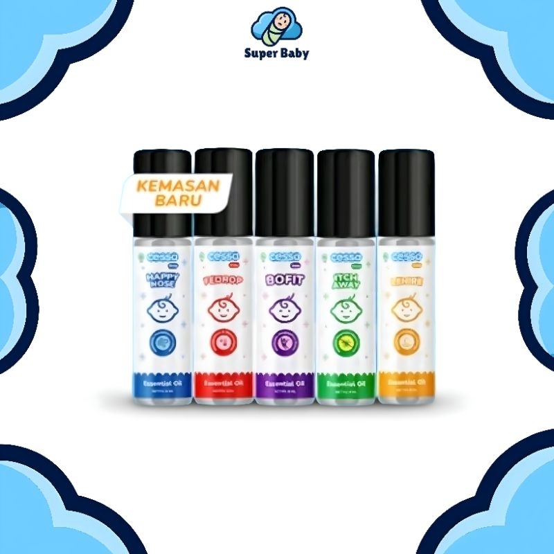 CESSA NATURAL ESSENTIAL OIL UNTUK NYAMUK BATUK PILEK DEMAM KEMBUNG BAYI
