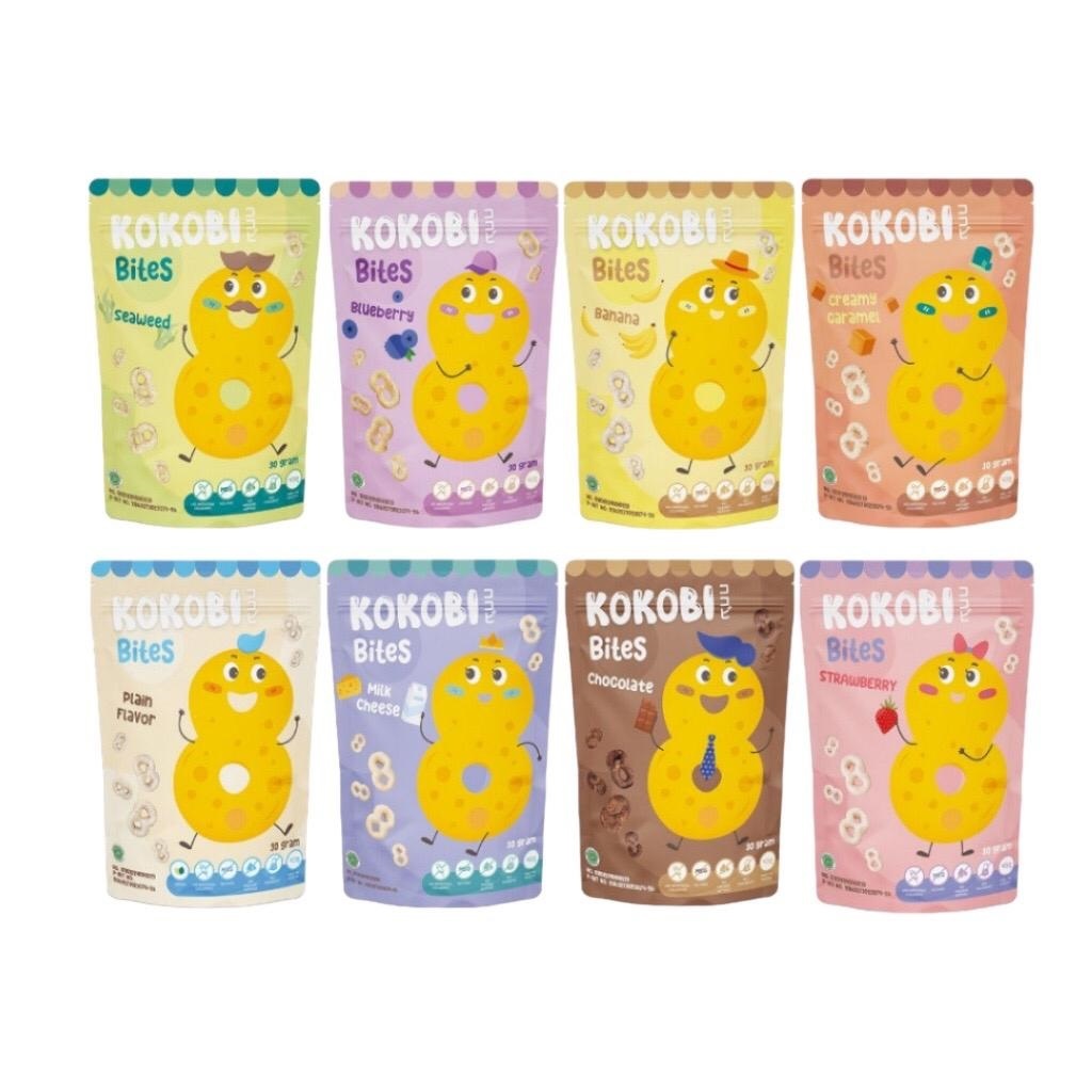 

Kokobi Bites 30gr Cemilan SiKecil NO MSG 1thn+