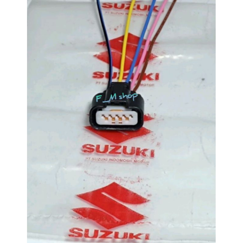 soket kabel TPS pin 5 SUZUKI satria fu gsx r shooter nex II address 115 125 150 asli original