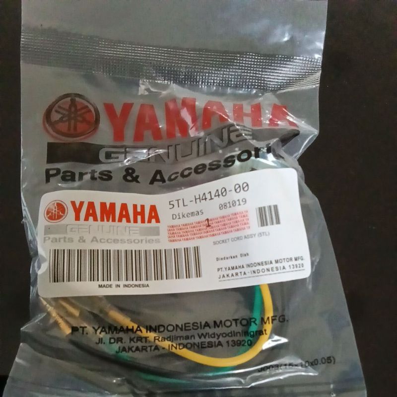 FITING LAMPU MIO Yamaha R Soket Lampu Depan K1 Motor Grand