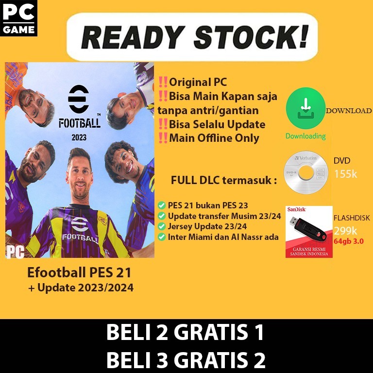eFootball PES 2021 / PES 21 PC ORIGINAL Last Update