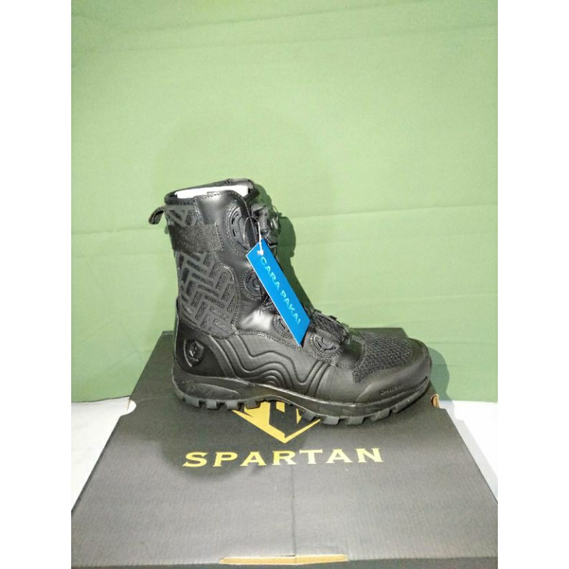 sepatu pdl tali putar cobra, sepatu pdl tali putar, sepatu pdl